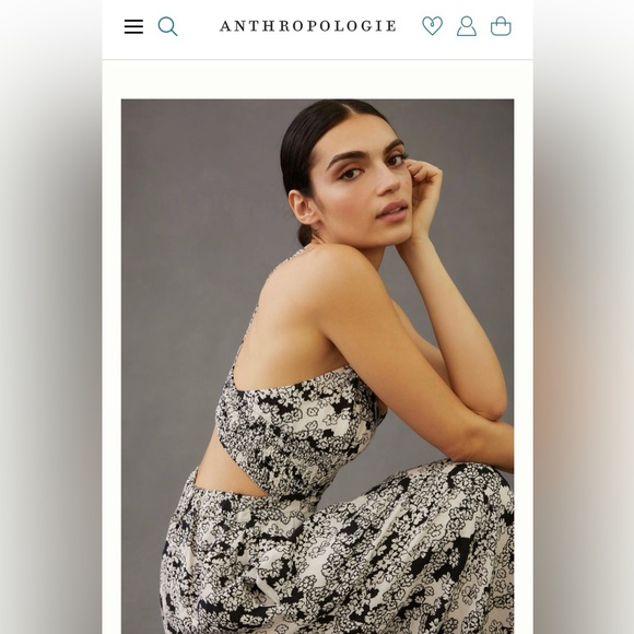 NWT Anthropologie Cotton Dress Sz M - Picture 3 of 12